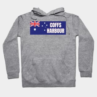 Coffs Harbour City in Australian Flag Hoodie